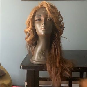 3 tone blonde/brown lace front wig
